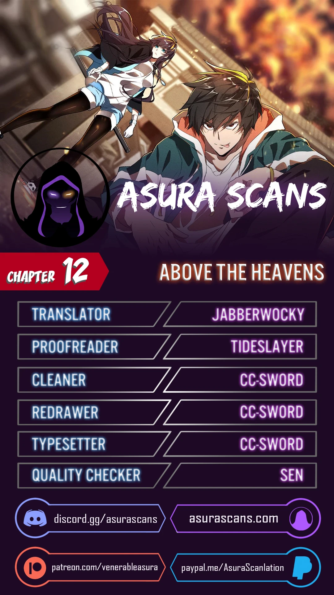 Above the Heavens Chapter 12 - Page 1