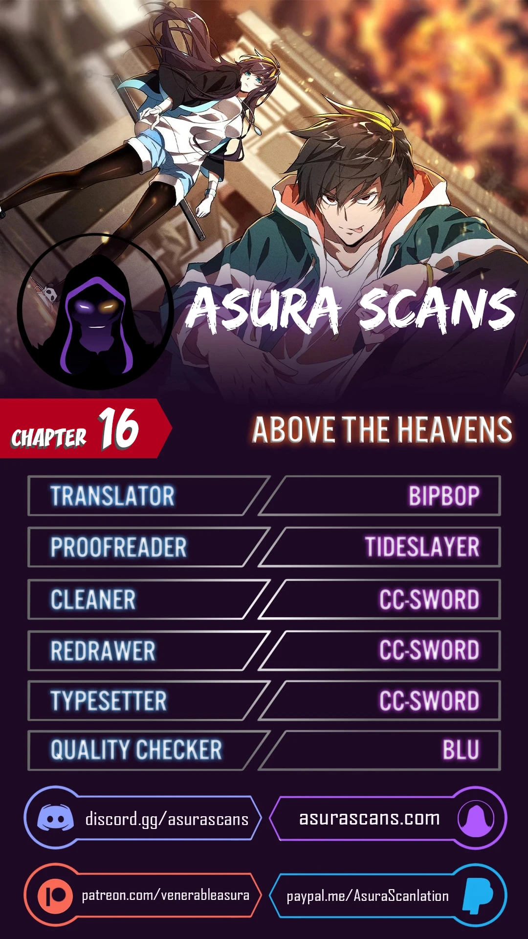 Above the Heavens Chapter 16 - Page 1