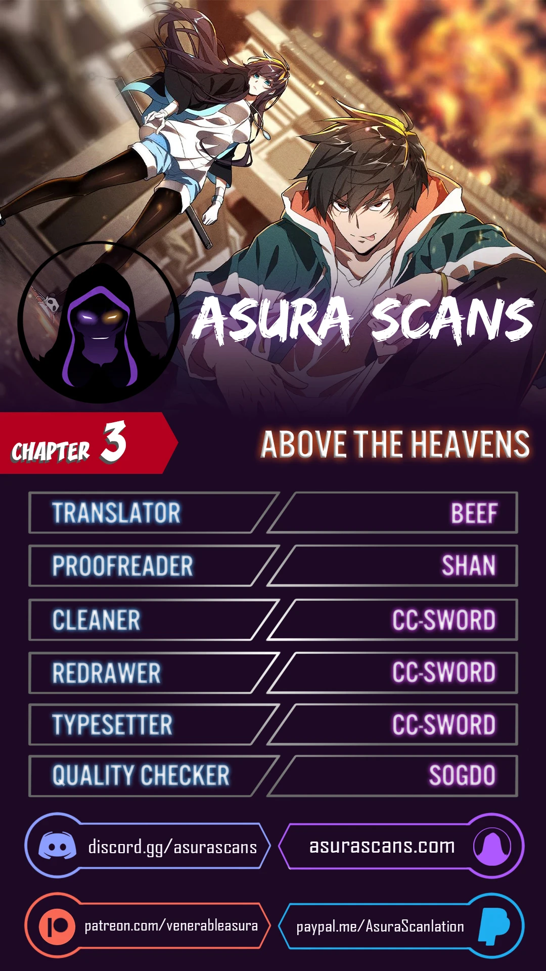 Above the Heavens Chapter 3 - Page 1
