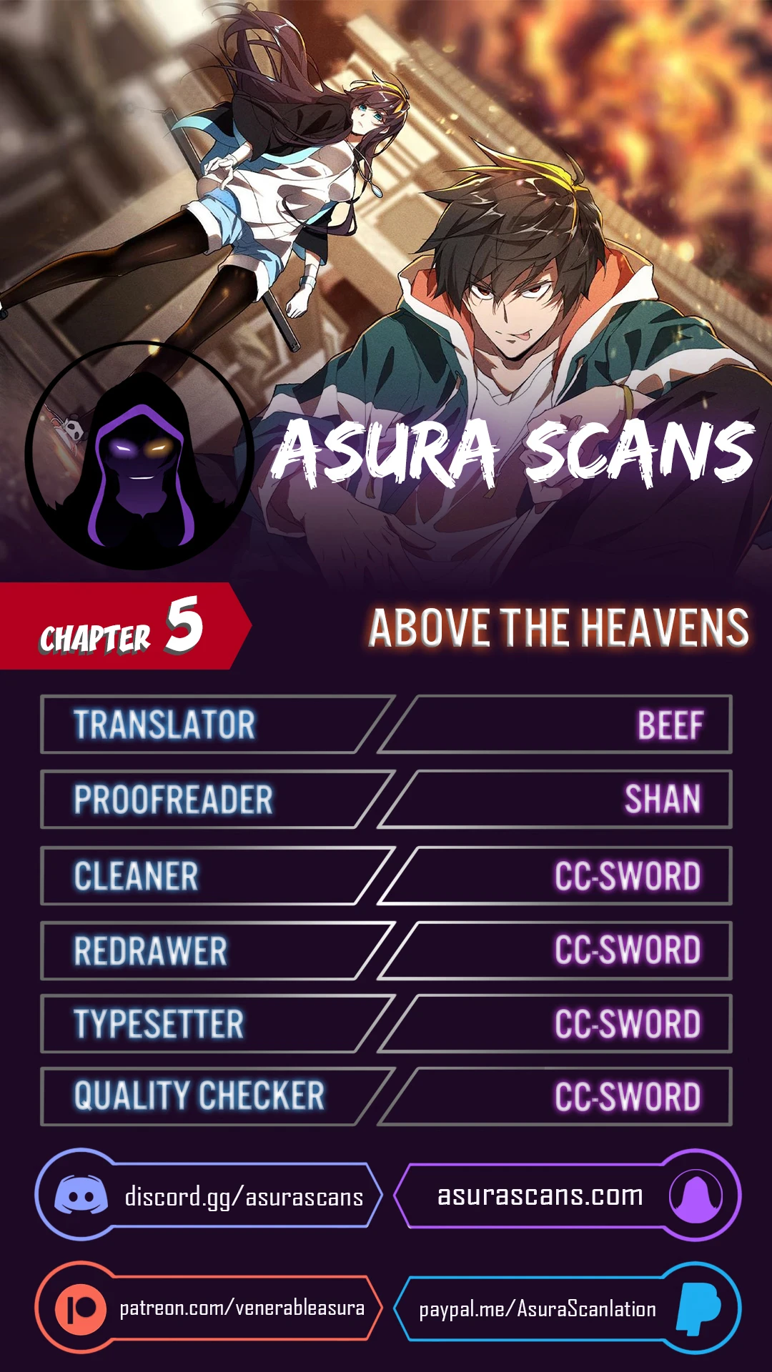 Above the Heavens Chapter 5 - Page 1
