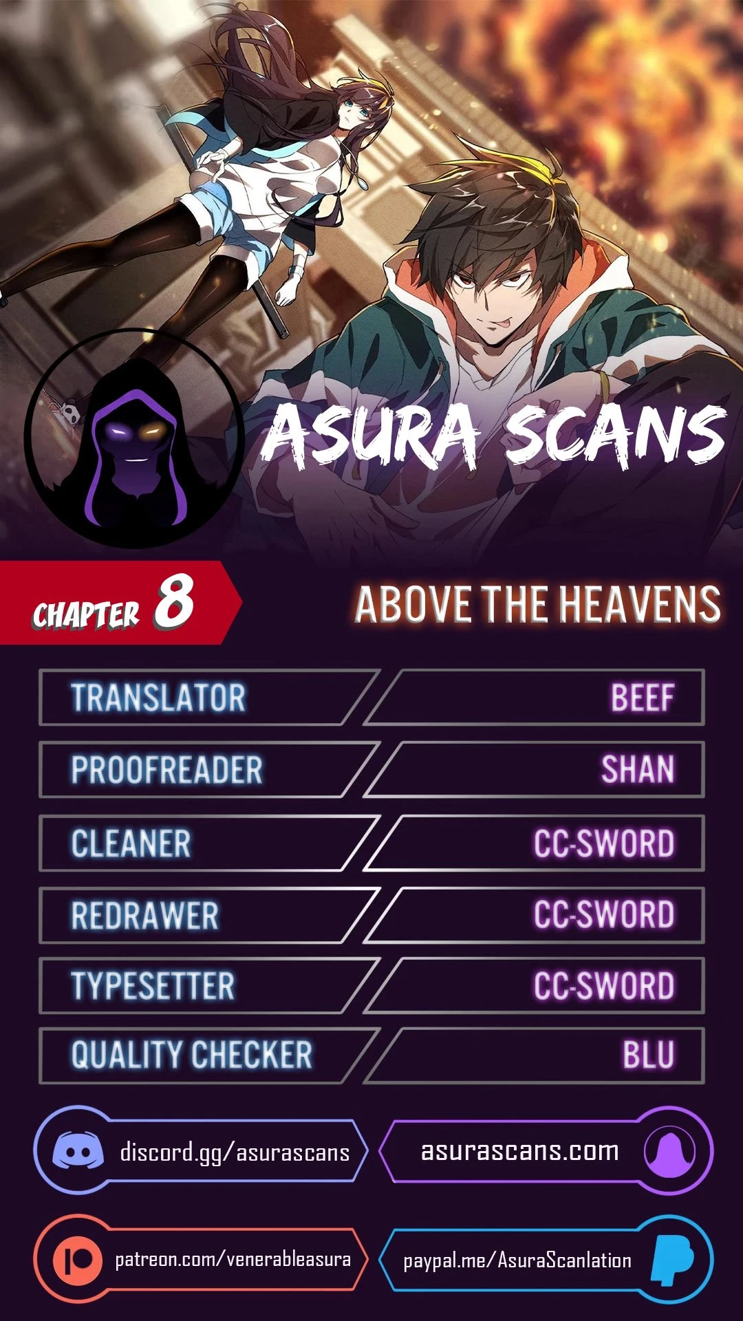 Above the Heavens Chapter 8 - Page 1