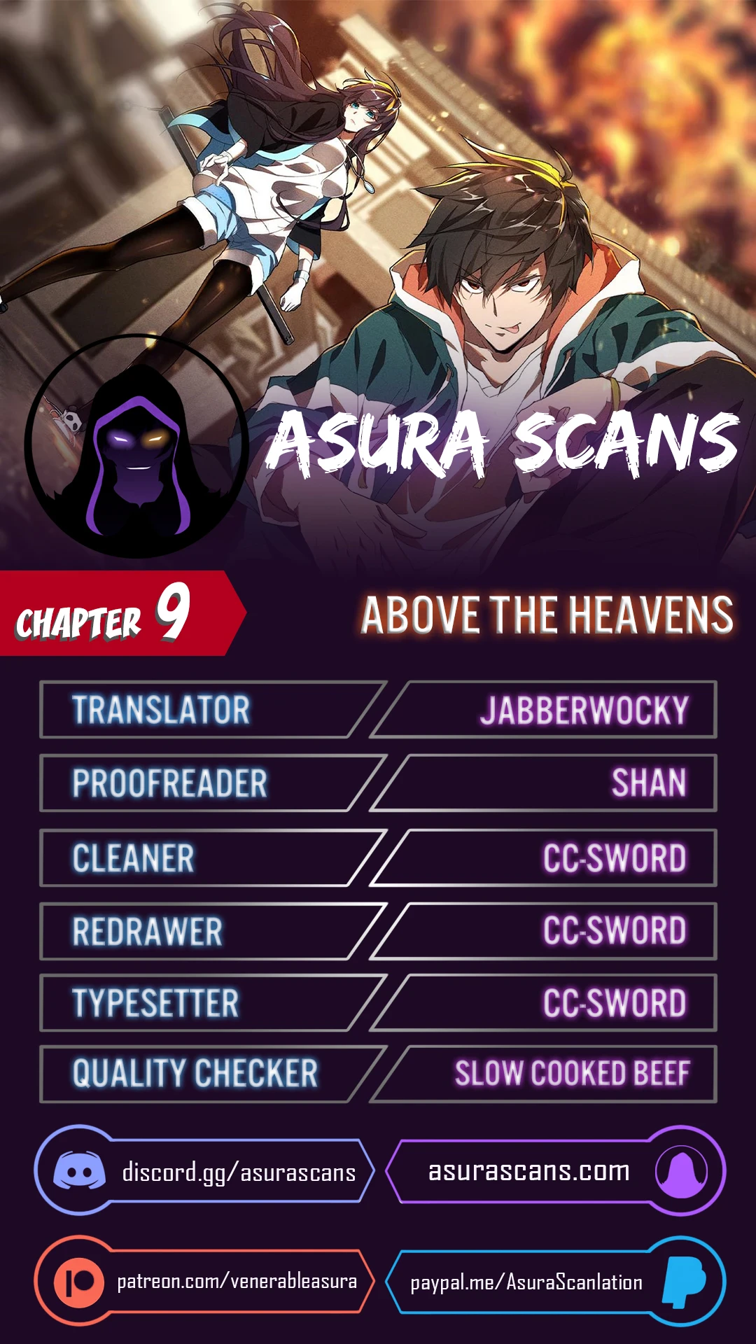 Above the Heavens Chapter 9 - Page 1