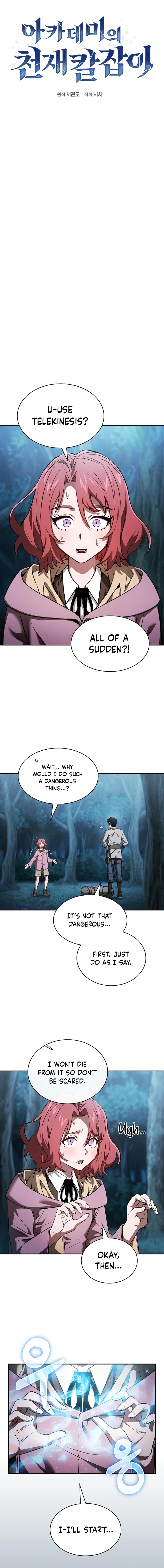 Academy's Genius Swordmaster Chapter 5 - Page 3