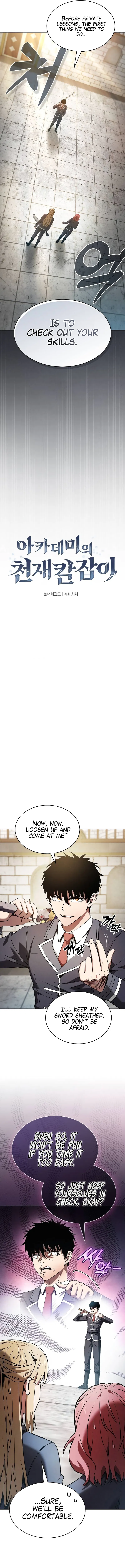 Academy's Genius Swordsman Chapter 39 - Page 3