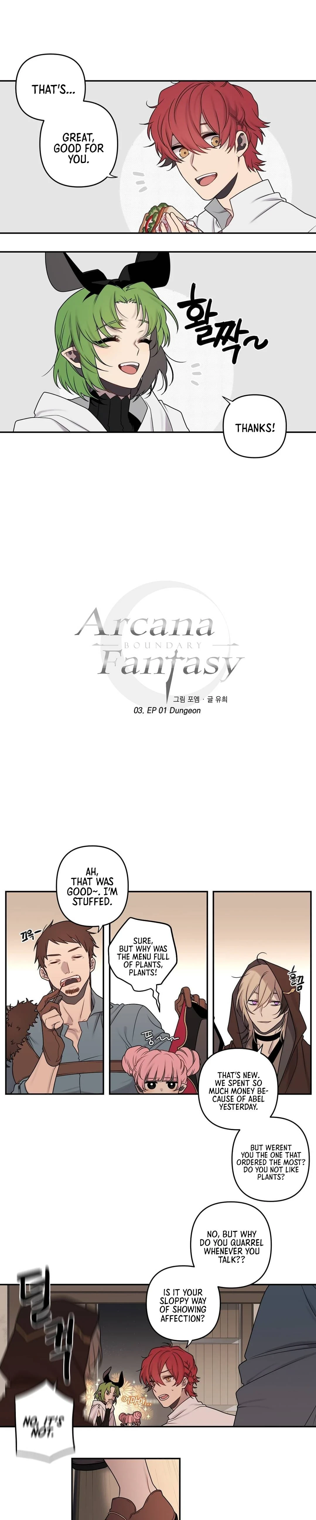 Arcana Fantasy Chapter 3 - Page 1