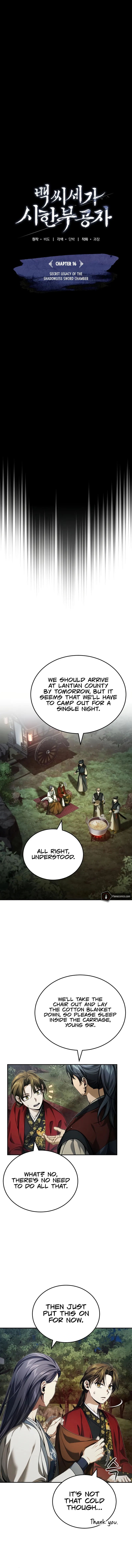 Baek Clan's Terminally ill Young Master Chapter 16 - Page 3