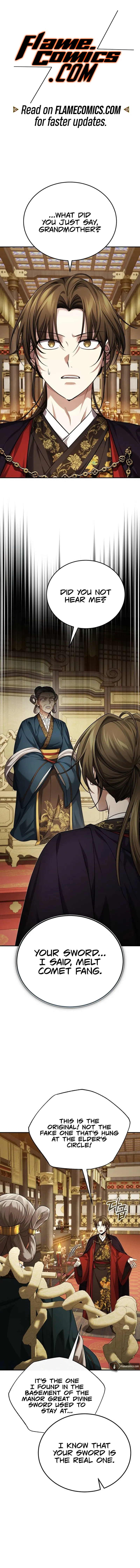 Baek Clan's Terminally ill Young Master Chapter 33 - Page 1