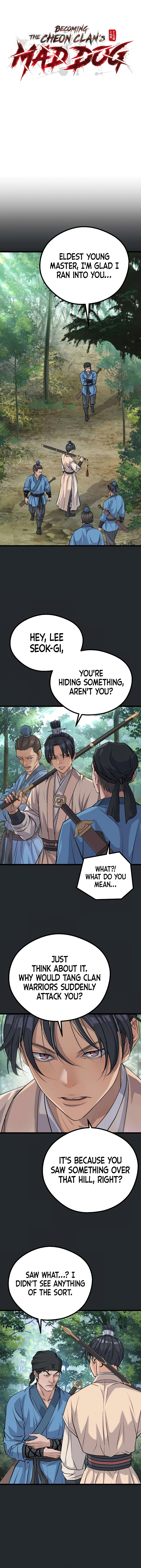 Becoming the Cheon Clan's Mad Dog Chapter 13 - Page 2