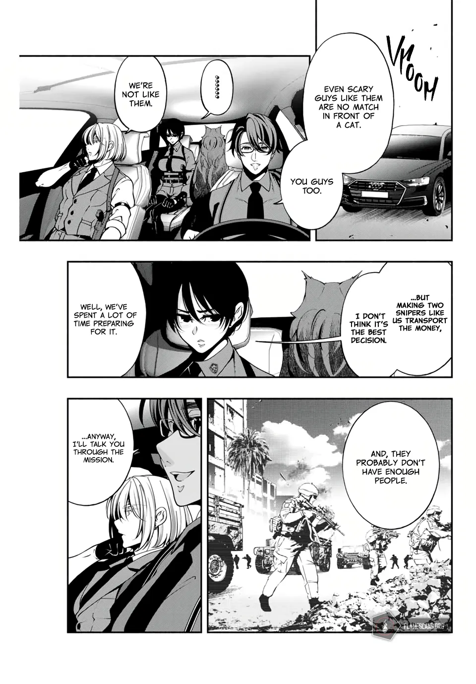 Black Cat and Soldier Chapter 16 - Page 1