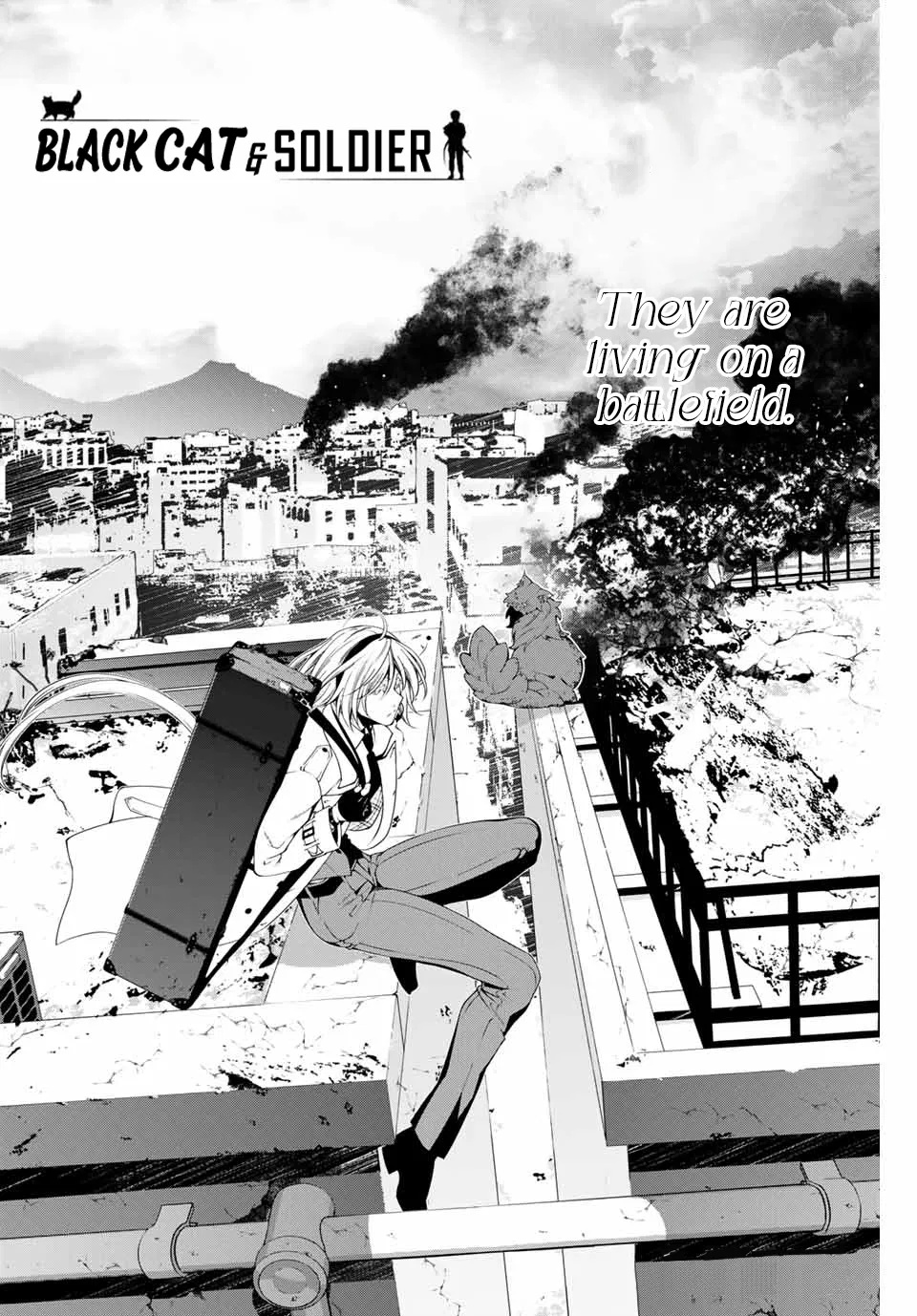Black Cat and Soldier Chapter 2 - Page 1
