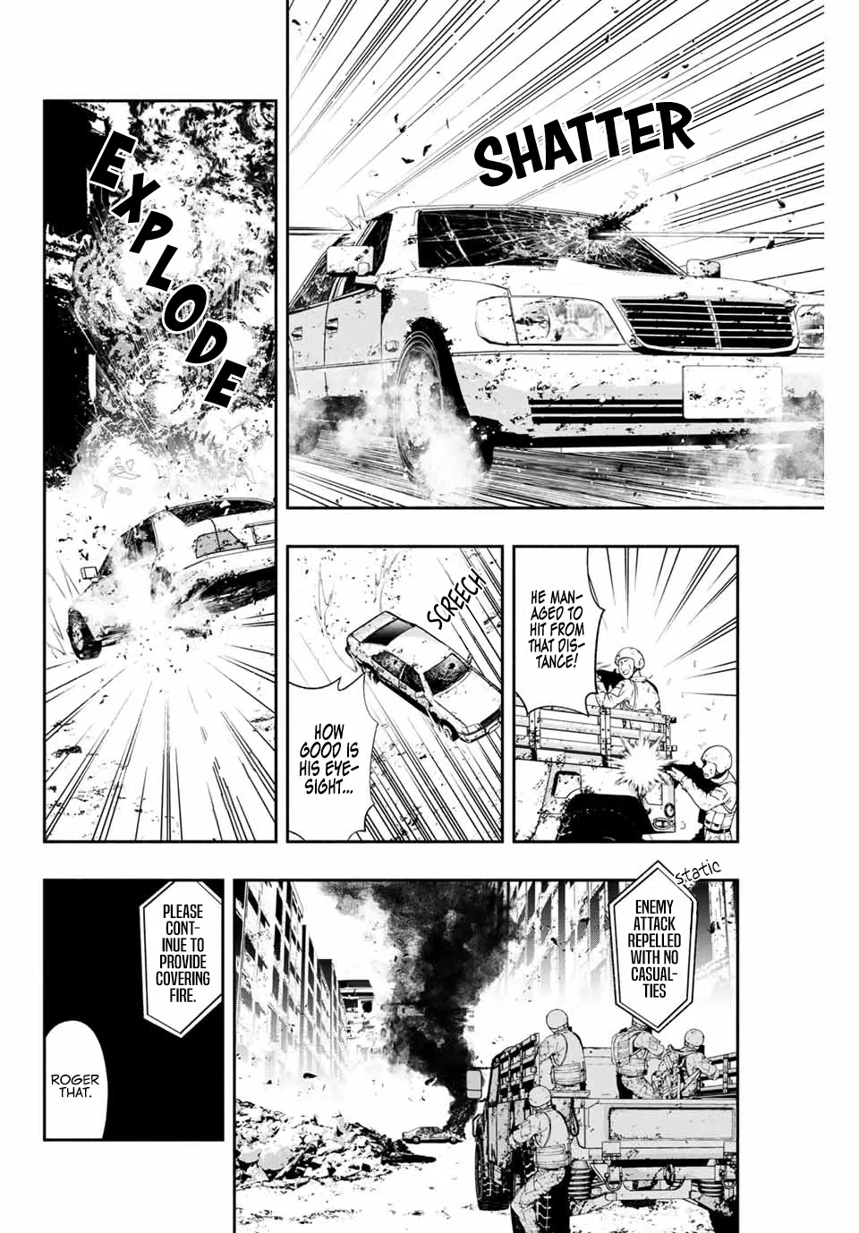 Black Cat and Soldier Chapter 2 - Page 13