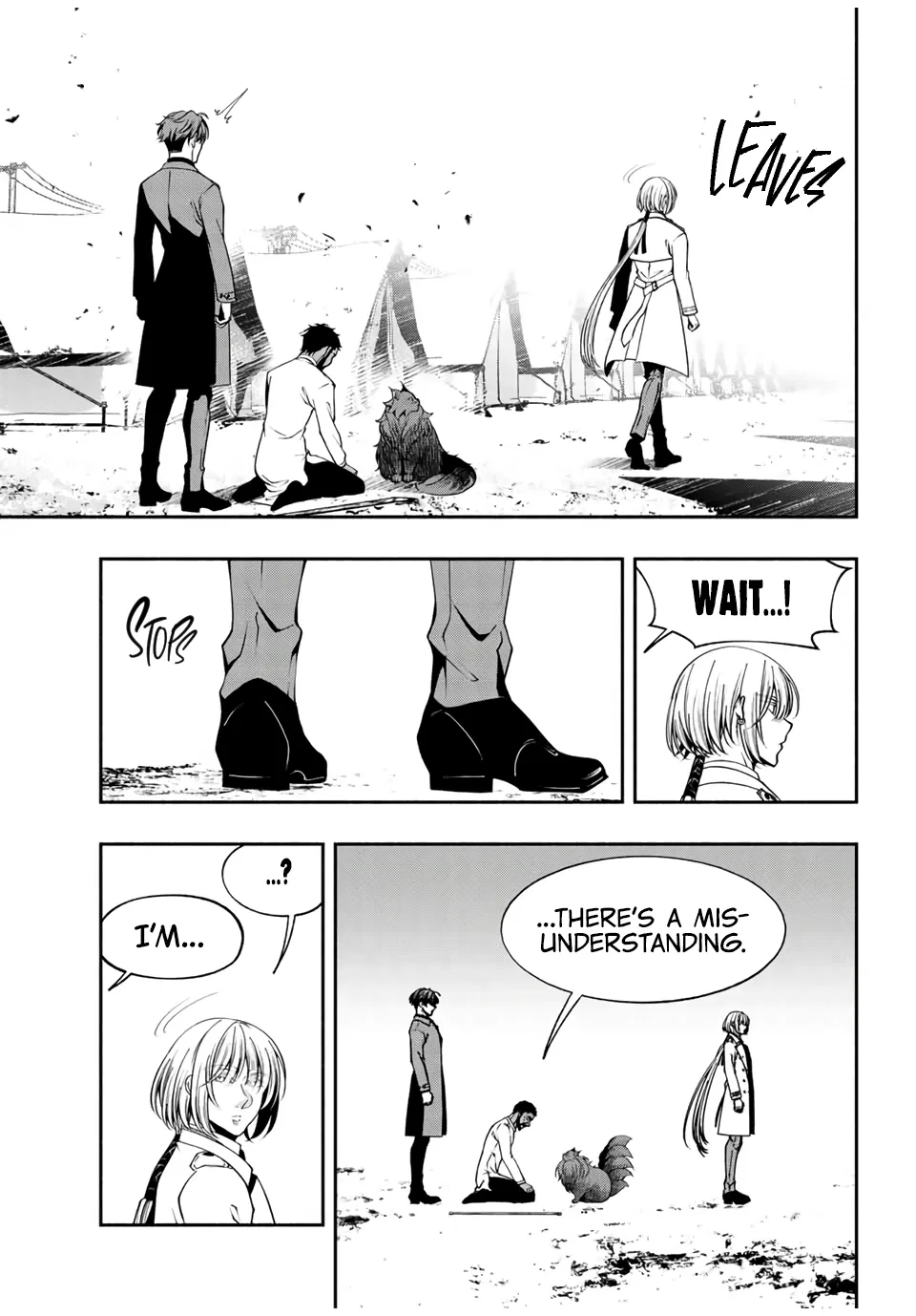 Black Cat and Soldier Chapter 28 - Page 1