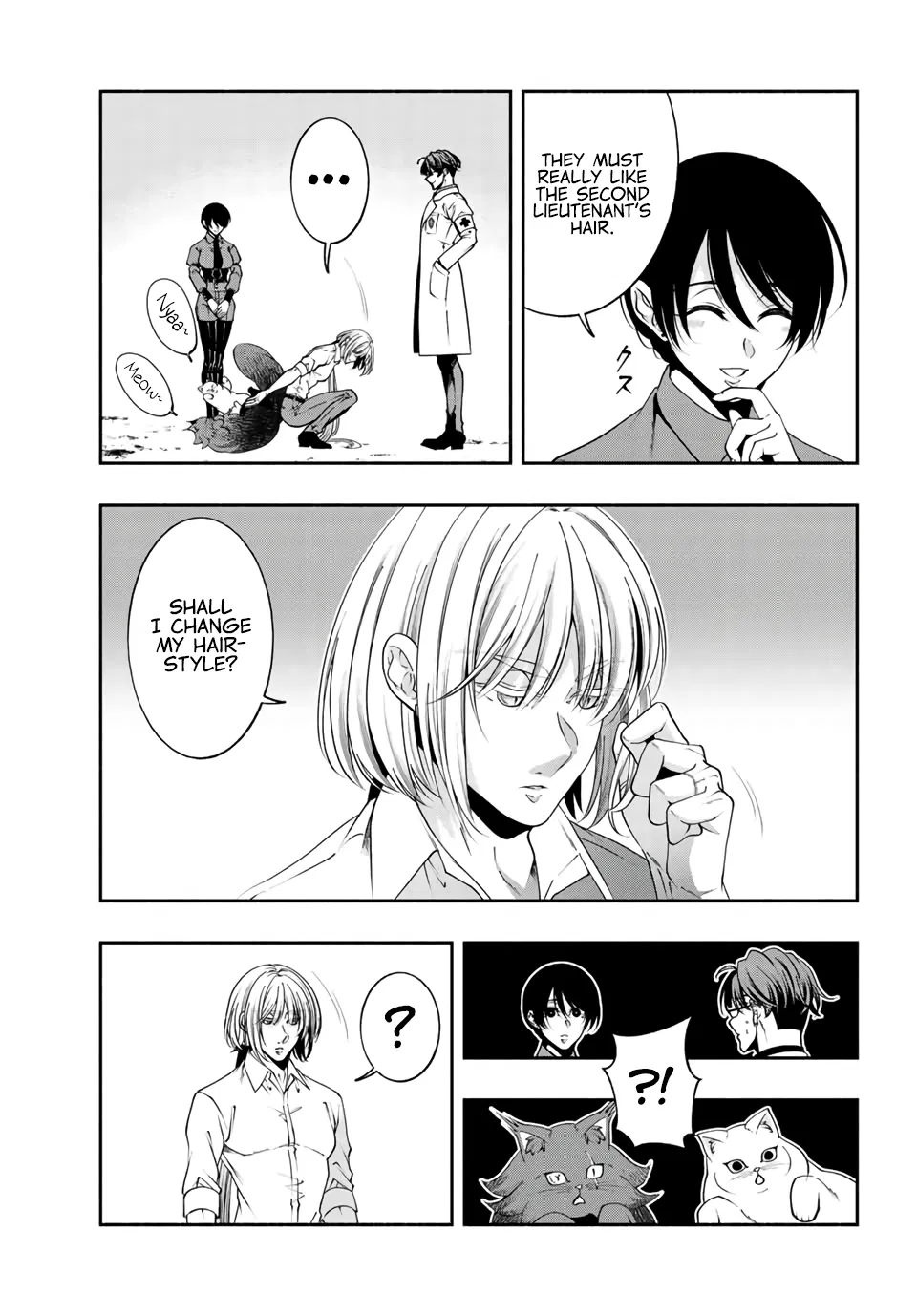 Black Cat and Soldier Chapter 35 - Page 1
