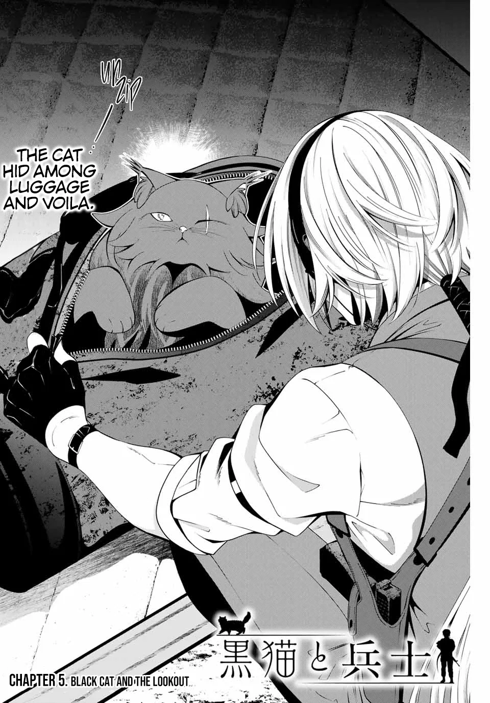Black Cat and Soldier Chapter 5 - Page 1