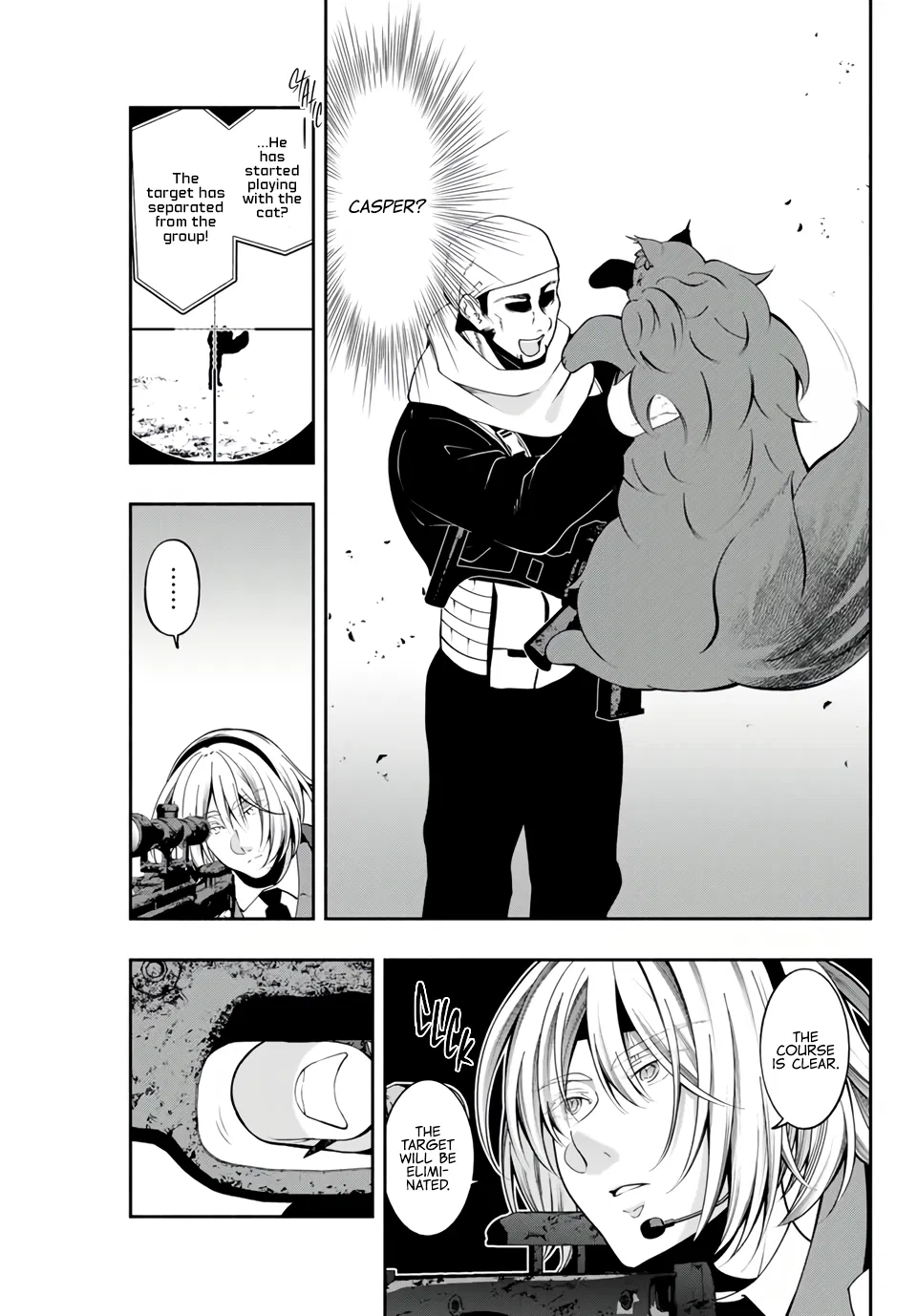 Black Cat and Soldier Chapter 6 - Page 2
