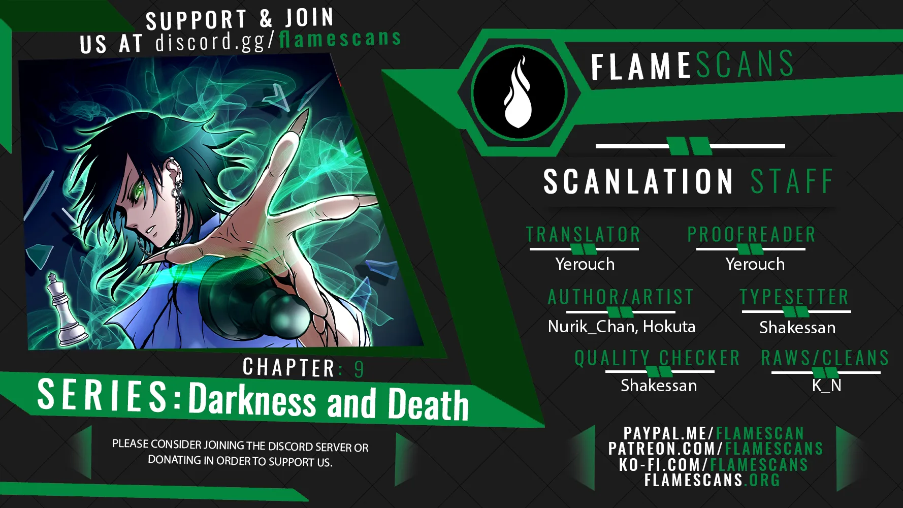 Darkness and Death Chapter 9 - Page 1