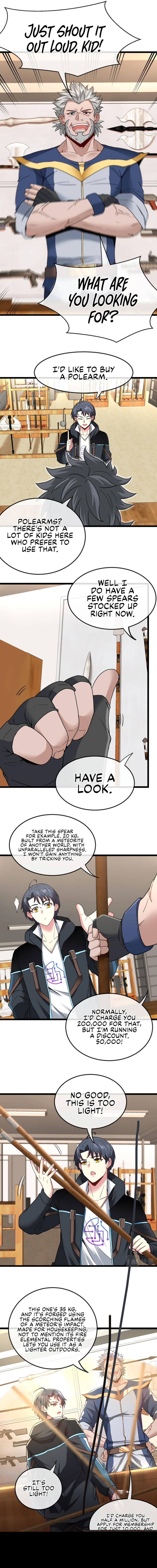 Divine Leveling System Chapter 13 - Page 6