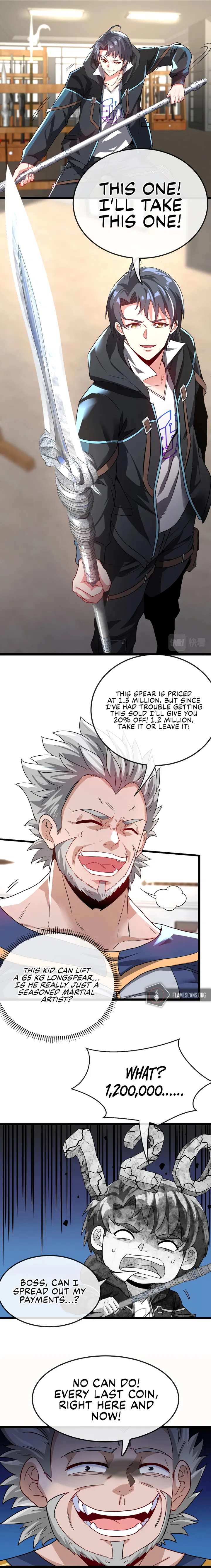 Divine Leveling System Chapter 13 - Page 9