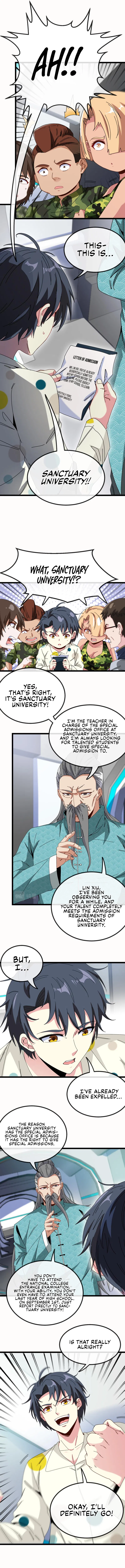 Divine Leveling System Chapter 38 - Page 1