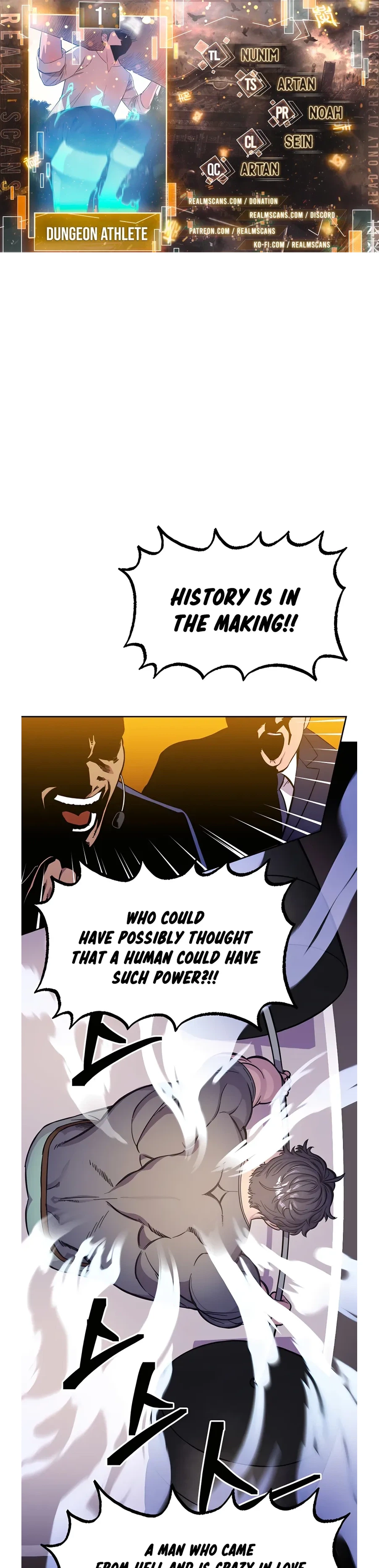 Dungeon Athlete Chapter 1 - Page 1
