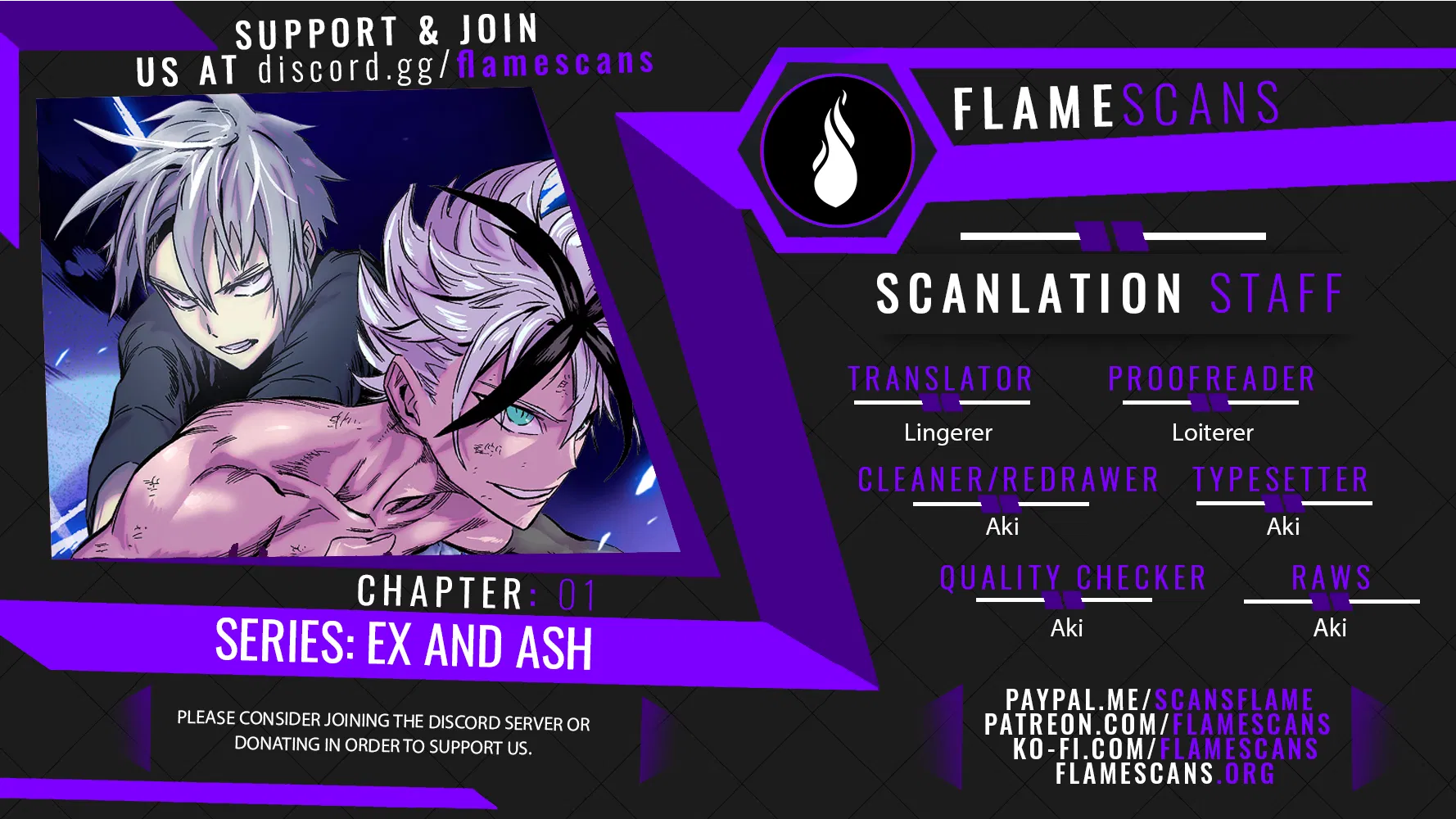 Ex and Ash Chapter 1 - Page 1