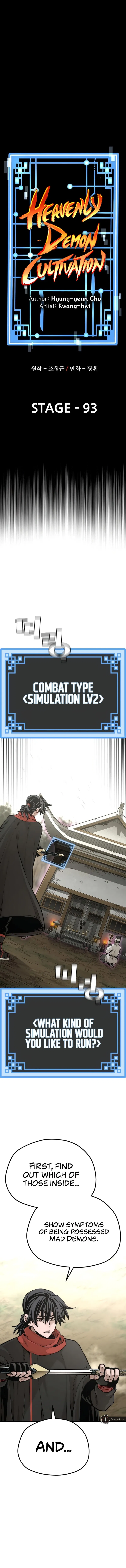 Heavenly Demon Cultivation Simulation Chapter 93 - Page 1
