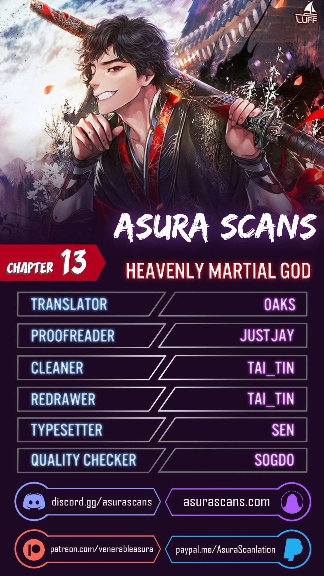 Heavenly Martial God Chapter 13 - Page 1