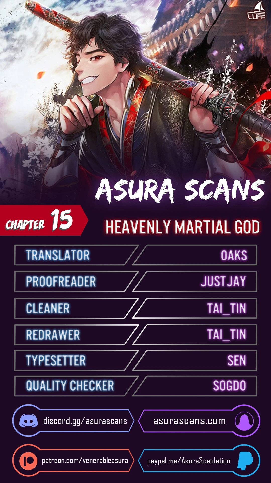 Heavenly Martial God Chapter 15 - Page 1