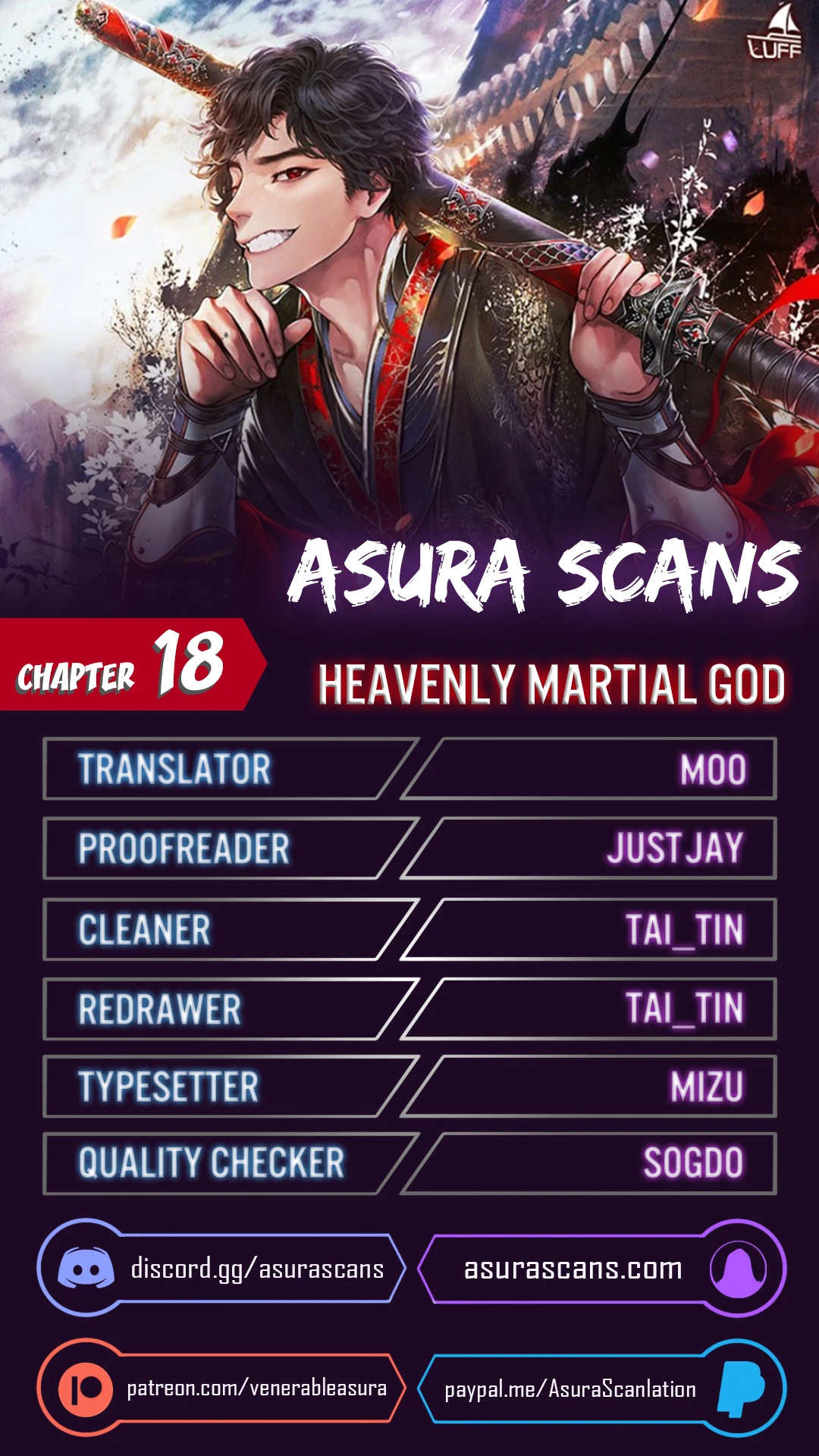 Heavenly Martial God Chapter 18 - Page 1