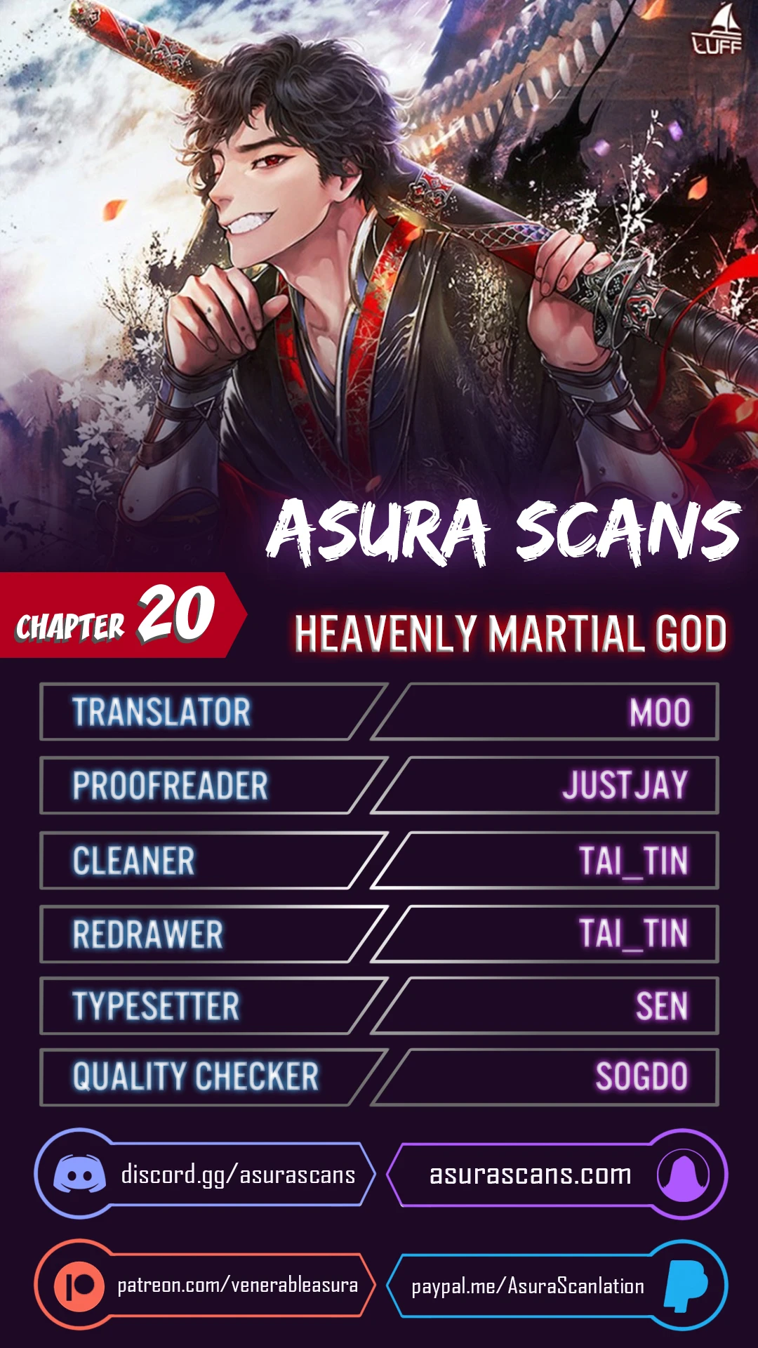 Heavenly Martial God Chapter 20 - Page 1