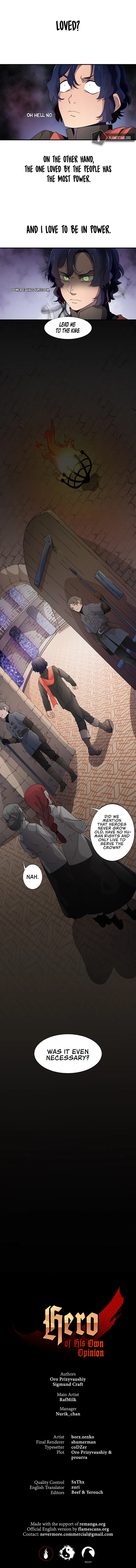 Hero of His Own Opinion Chapter 5 - Page 8