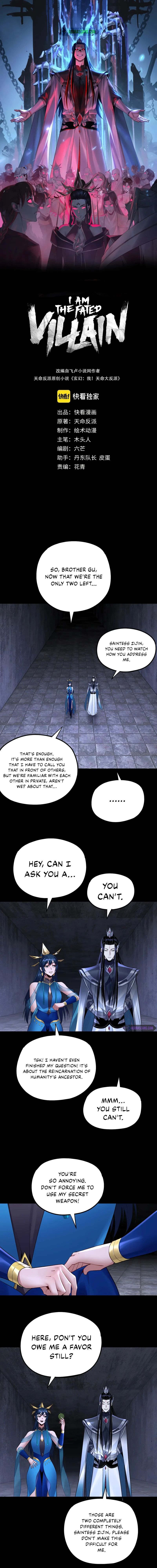I Am the Fated Villain Chapter 184 - Page 1