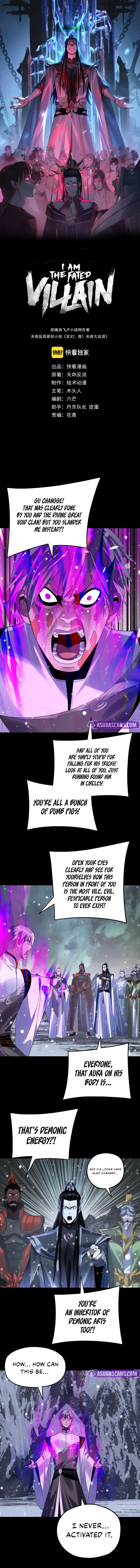 I Am the Fated Villain Chapter 275 - Page 1