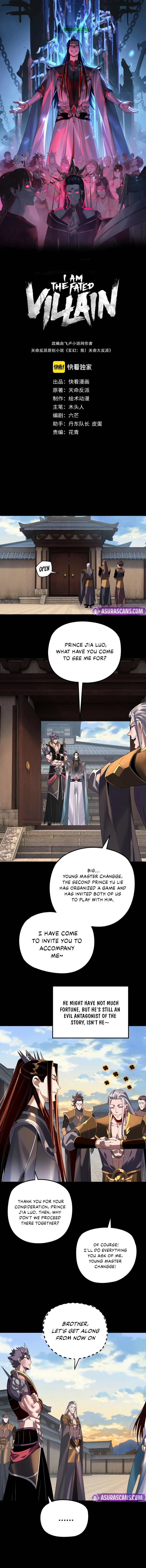 I Am the Fated Villain Chapter 288 - Page 1