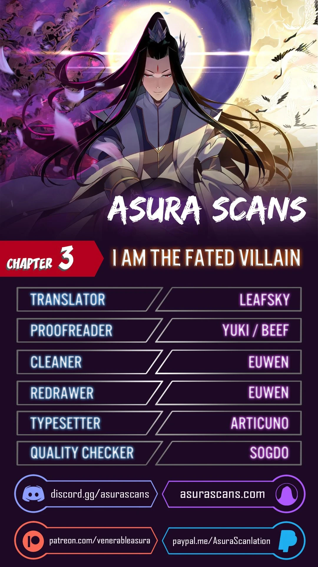 I Am the Fated Villain Chapter 3 - Page 1