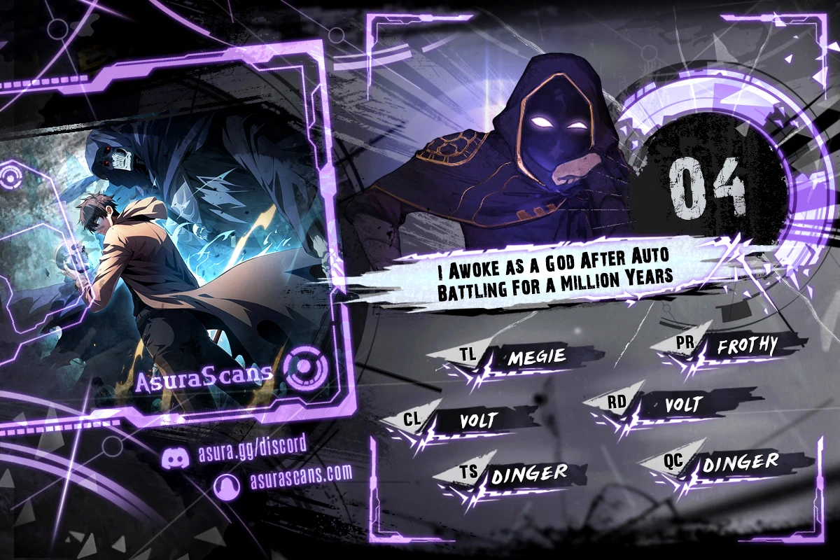 I Awoke as a God After Auto Battling For a Million Years Chapter 4 - Page 1