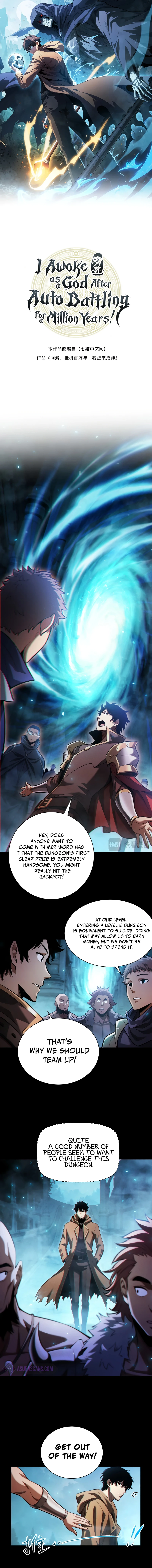 I Awoke as a God After Auto Battling For a Million Years Chapter 4 - Page 2
