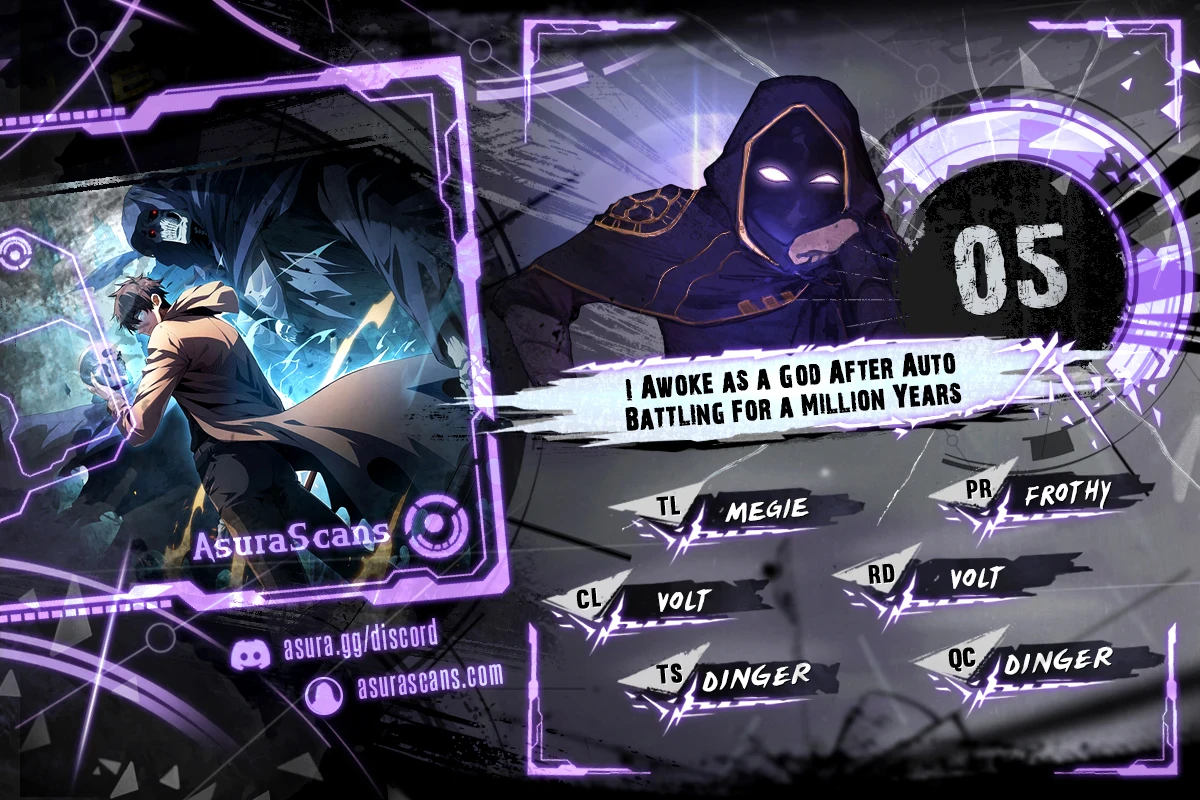 I Awoke as a God After Auto Battling For a Million Years Chapter 5 - Page 1