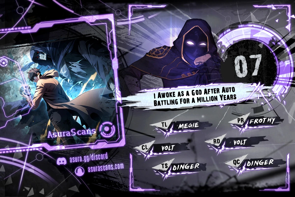 I Awoke as a God After Auto Battling For a Million Years Chapter 7 - Page 1