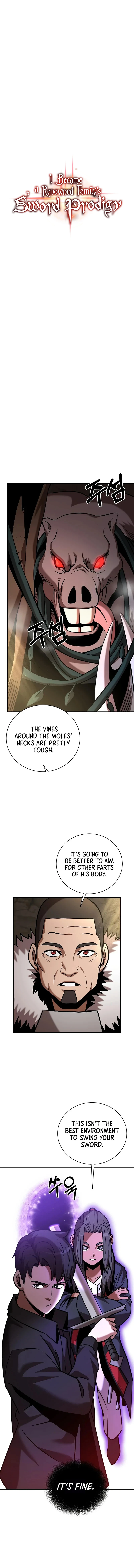 I Became a Renowned Family's Sword Prodigy Chapter 11 - Page 1