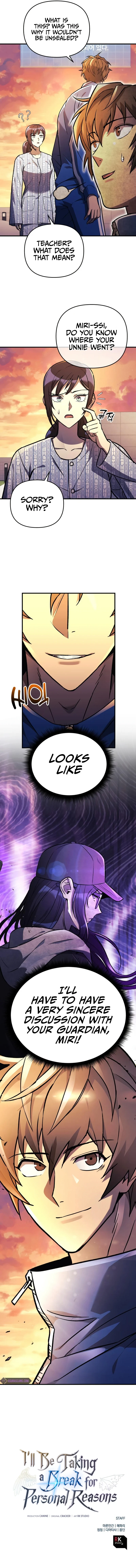 I'll be Taking a Break for Personal Reasons Chapter 31 - Page 12