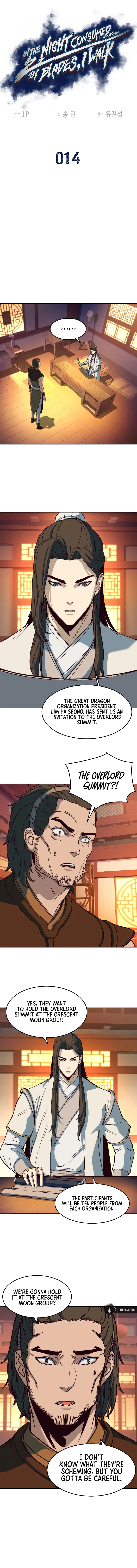 In the Night Consumed by Blades, I Walk Chapter 14 - Page 1