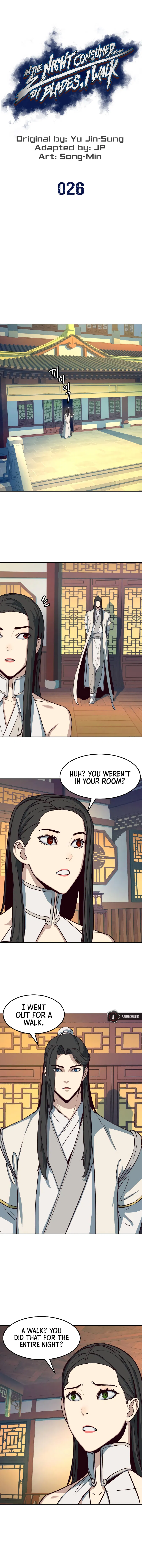 In the Night Consumed by Blades, I Walk Chapter 26 - Page 1