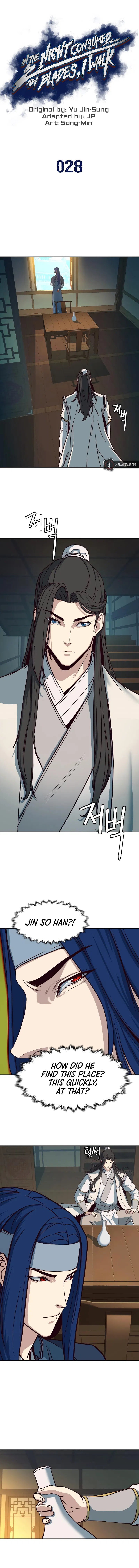 In the Night Consumed by Blades, I Walk Chapter 28 - Page 1