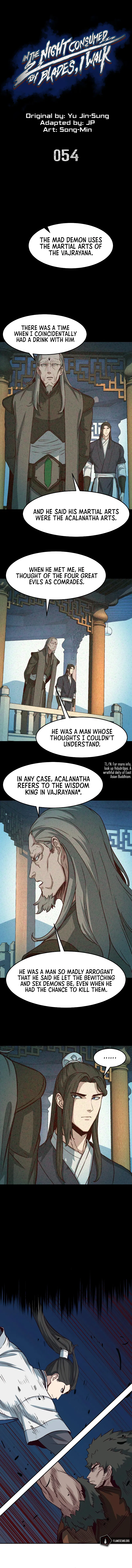 In the Night Consumed by Blades, I Walk Chapter 54 - Page 1