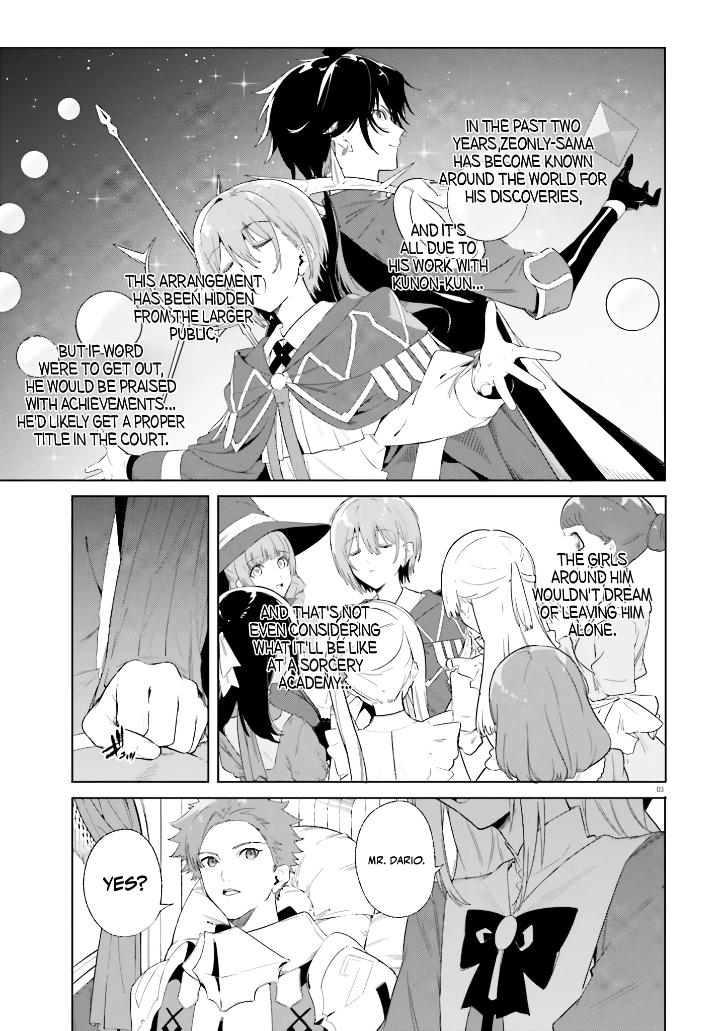 Kunon The Sorcerer Can See Through Chapter 12 - Page 1