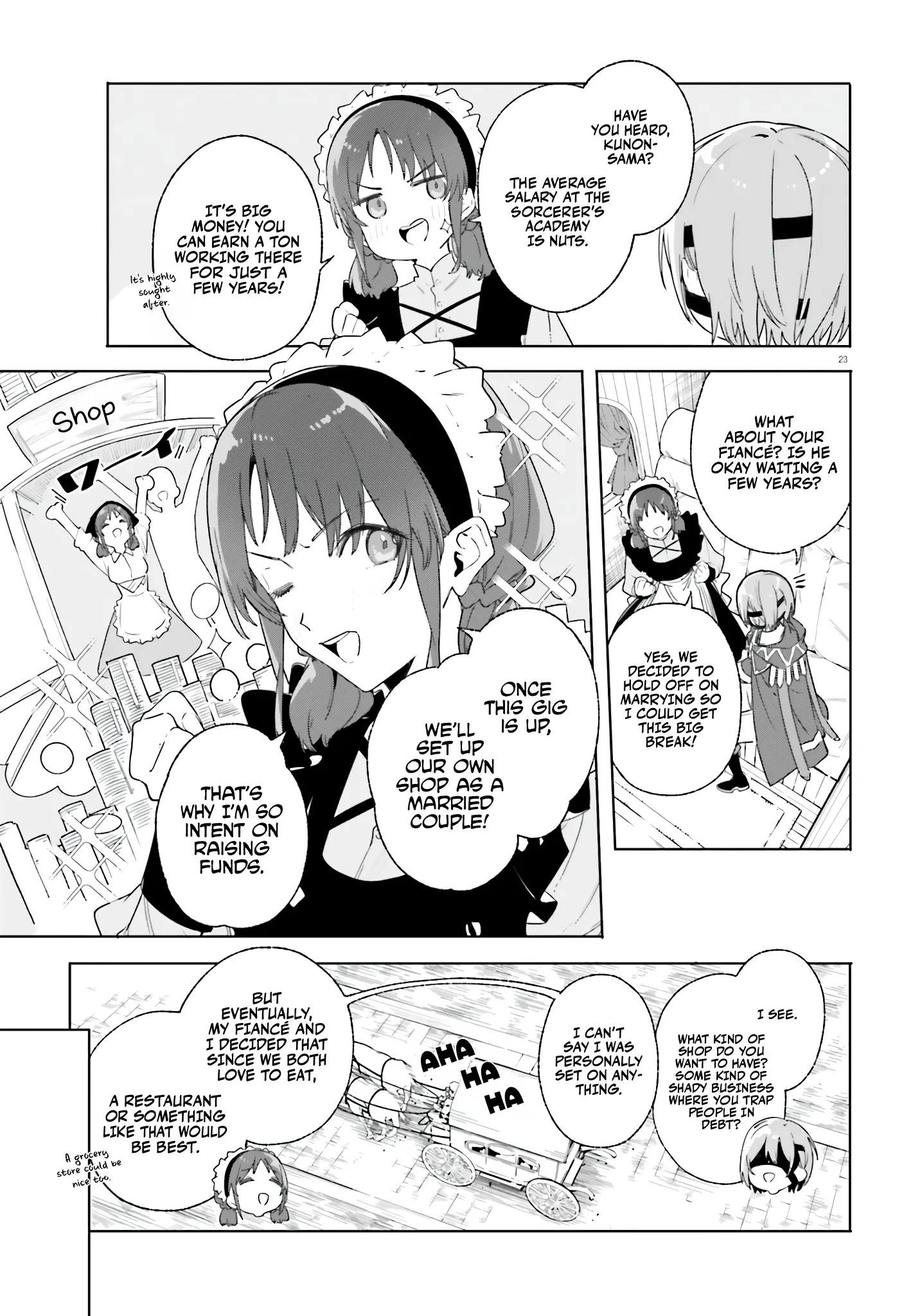 Kunon The Sorcerer Can See Through Chapter 14 - Page 20