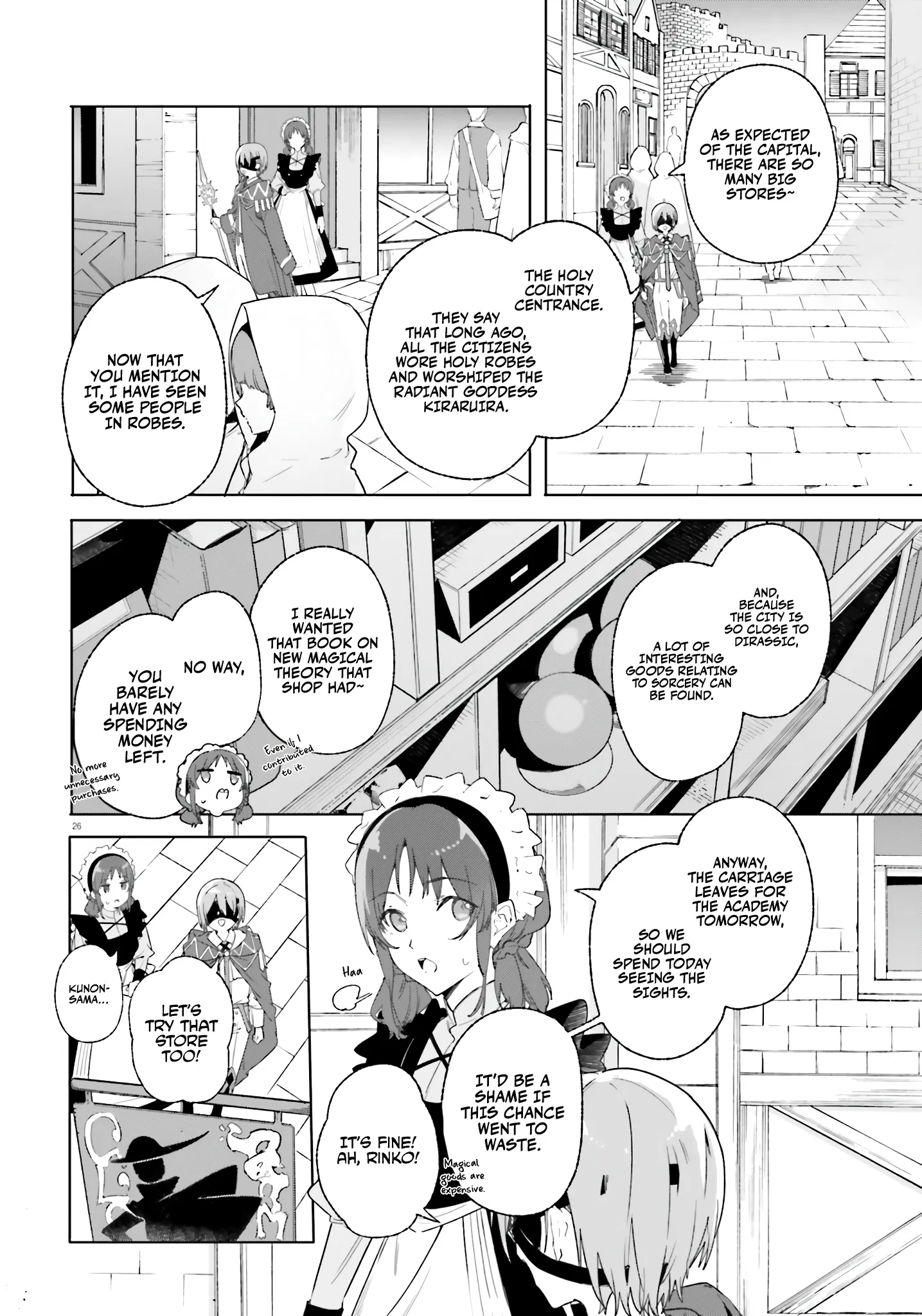 Kunon The Sorcerer Can See Through Chapter 14 - Page 23