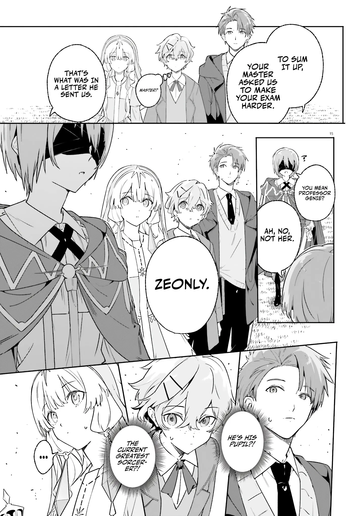 Kunon The Sorcerer Can See Through Chapter 16 - Page 13