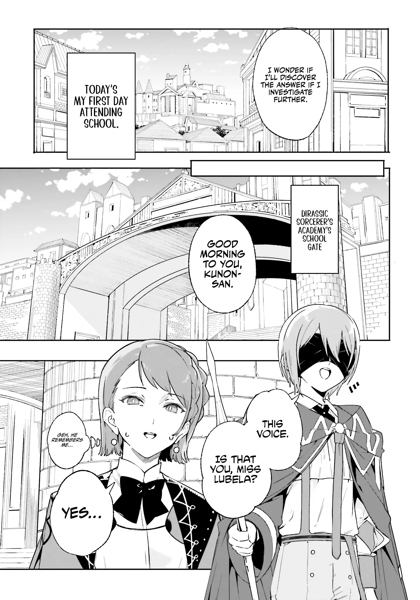 Kunon The Sorcerer Can See Through Chapter 18 - Page 1